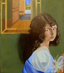 Jeune fille aux lis.