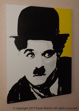 Chaplin - 72x90cm