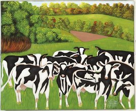 Les vaches Bretonnes