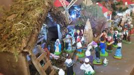 Réalisation d'une crèche provençale