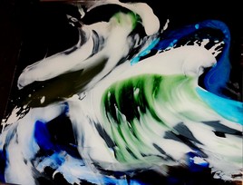 JJ HOUEE PEINTURE ACR SUR VERRE INVERSE 10