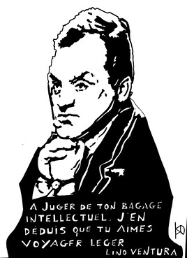 Portrait citation Lino Ventura