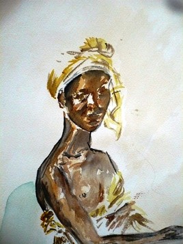 femme au turban