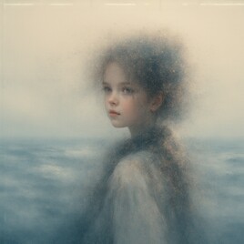 une petite fille qui ...