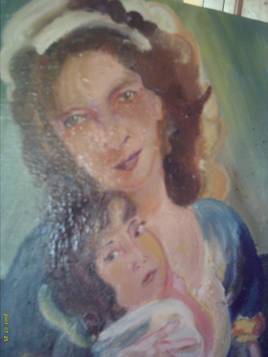 la m&egrave;re et l'enfant