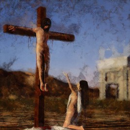 L'homme sur la croix