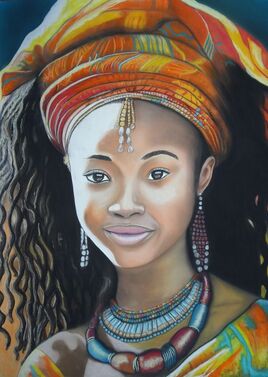 Tout d'orange v&ecirc;tue