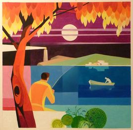 p&ecirc;cheur pleine lune