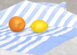 NATURE MORTE au citron