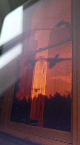 Dehors en or. Liberté à prendre.