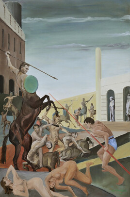 Le combat des Centaures et des Lapithes