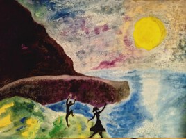 Danse sur la falaise