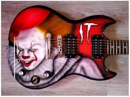 custom painted guitars