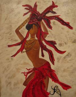 Danseuse africaine