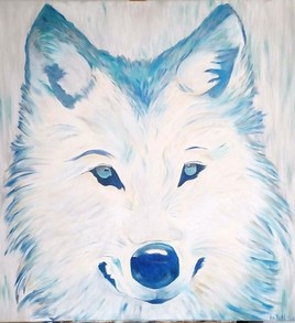 Loup des neiges