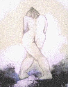 Odalisque devant les flots