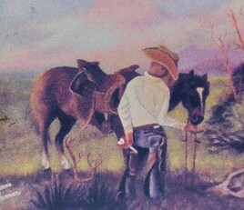 Le cowboy et son cheval