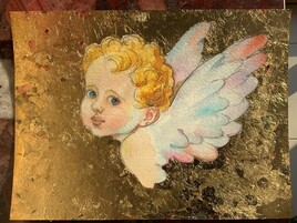 Putto style Roccoco . Un ange d’Amour