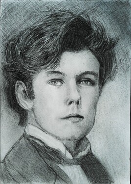 Rimbaud à 17 ans.