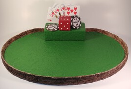 Plateau de service Poker-Blackjack-UNIQUE