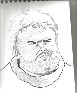 caricature Hodor