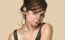 peinture Emma Watson