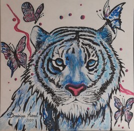 Tigre bleu