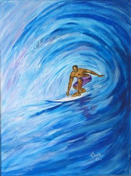 surf 1  dans le giron de la vague