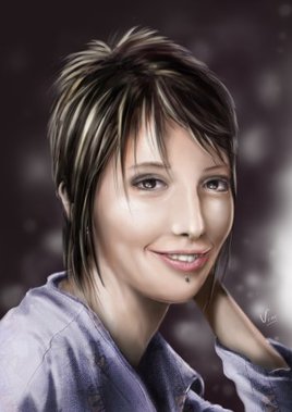 portrait digital painting 