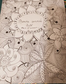 Bonne ann&eacute;e  2026  mes amis artistes !