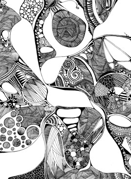 Elle court en criant