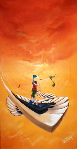 partir sur une bonne note