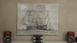 HMS Victory et HMS Neptune