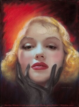 Marilyn revisite " Constance Bennett " de  Charles Gates Sheldon