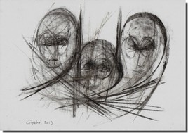 Trio laid ou Masques