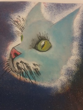 Chat dans la voie lact&eacute;e