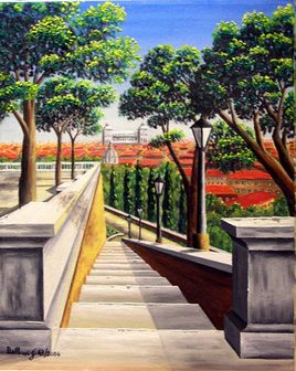 ROMA-Scalinata del Pincio 43-2004