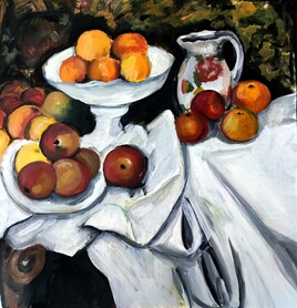 Étude d'une nature morte de Sézanne
