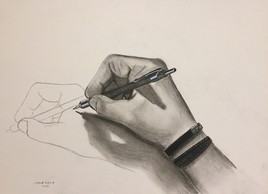 Ma main qui dessine ma main