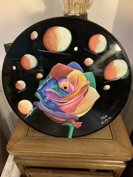Rose multicolore