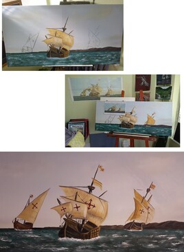 D&eacute;part pour le Nouveau Monde