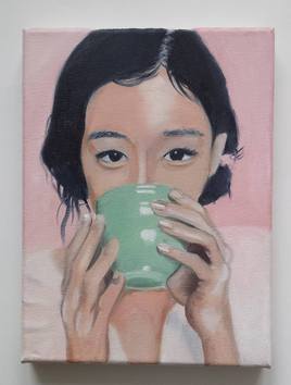 la fille au bol vert