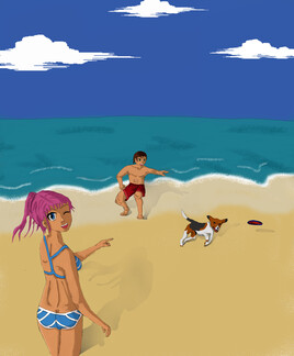 Journée à la plage