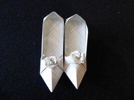 chaussures en origami