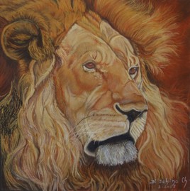 Le lion (50x50)