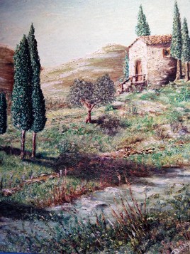 Paysage provenc&ccedil;al