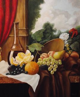 Nature morte aux oranges