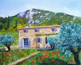 Blottie dans les fleurs