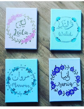 Tableau enfant personnalis&eacute;