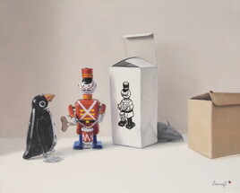 Scène avec le soldat au tambourin (22 x 27 cm) 3F